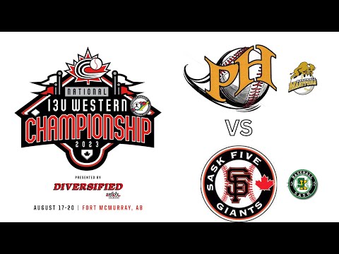 13U National Westerns Semi-Final One - Sask Five Giants vs Pembina Hills - August 19, 2023