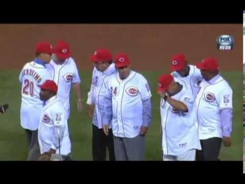 Cincinnati Reds Big Red Machine Reunion Great 8 Ceremony Sept 6 2013 FoxSports Download