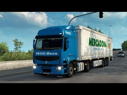ETS2 Renault Premium: Paris to Le Mans (Euro Truck Simulator 2)