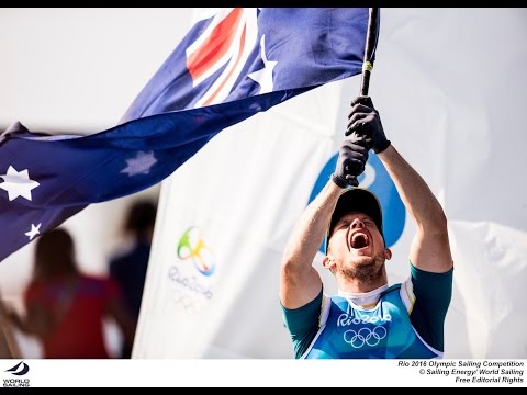 Aussie Burton takes dramatic Laser gold
