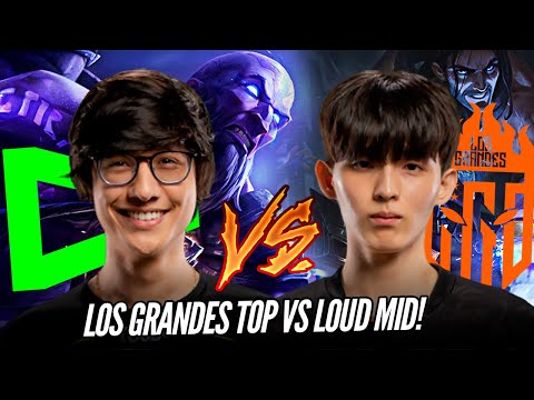 TINOWNS VS HIRIT, LOUD VS LOS GRANDES, DUELO DE CBLOL 2023!