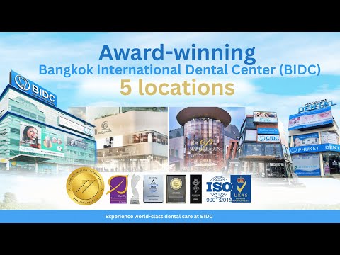 BIDC Award-Winning Dental Clinics – 5 Locations Across Thailand