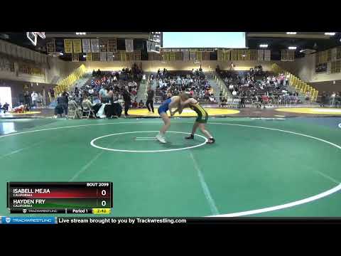117 Lbs Round 5 - Isabell Mejia, California Vs Hayden Fry, California 21a0