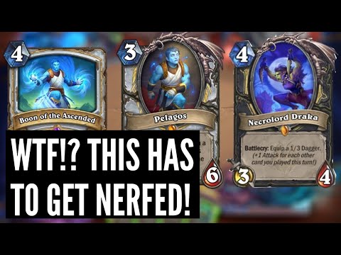 The most BROKEN Priest Legendary EVER!? Weapon Rogue LEGENDARY! | Castle Nathria Card Review