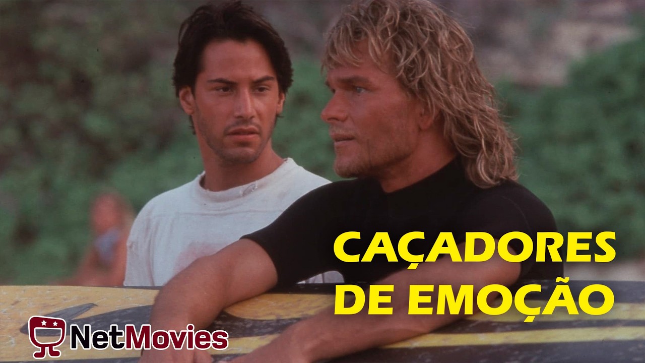 Caçadores de Emoção - 1991 - ação estrelando 𝑲𝒆𝒂𝒏𝒖 𝑹𝒆𝒆𝒗𝒆𝒔 e 𝑷𝒂𝒕𝒓𝒊𝒄𝒌 𝑺𝒘𝒂𝒚𝒛𝒆 | NetMovies Clássicos