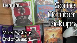 Here are some October Pickups!