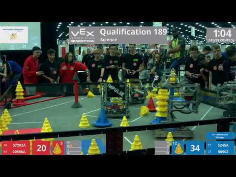 2018 VRC Sci Q189 - 67292A 99556A vs 5245A 5090Z - 109 to 65