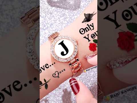 J❤️ letter name short video status #namestatus #love #reels #whatsappstatus