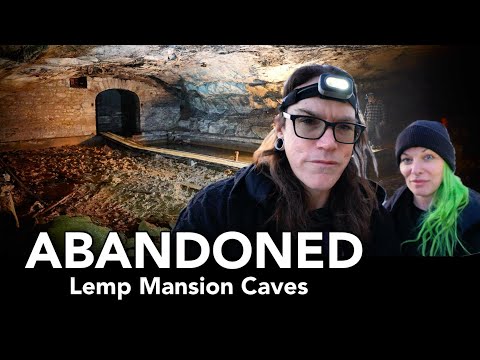 The Scariest Place in St. Louis - Abandoned LEMP Mansion Caves and OFF LIMIT Areas 4K