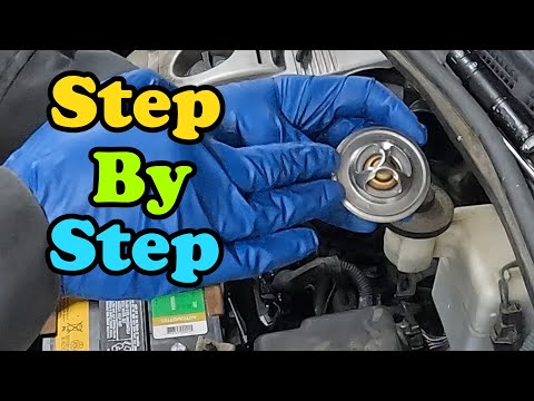 Toyota Sienna Thermostat and Housing How To Replacement