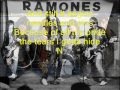 RAMONES - Needles and Pins (lyrics)