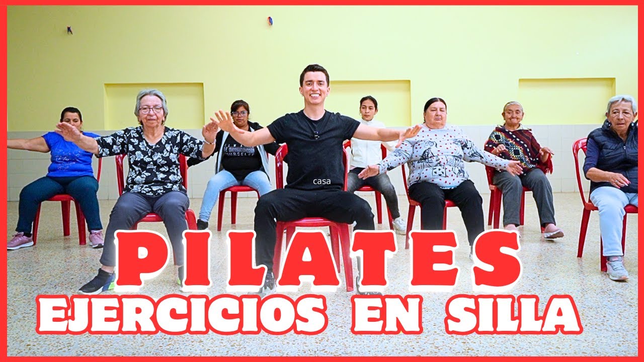Pilates en Silla para Adultos Mayores: Fortalece y Estira