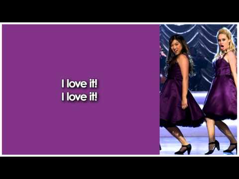 Cover Glee - I Love It (Lyrics)