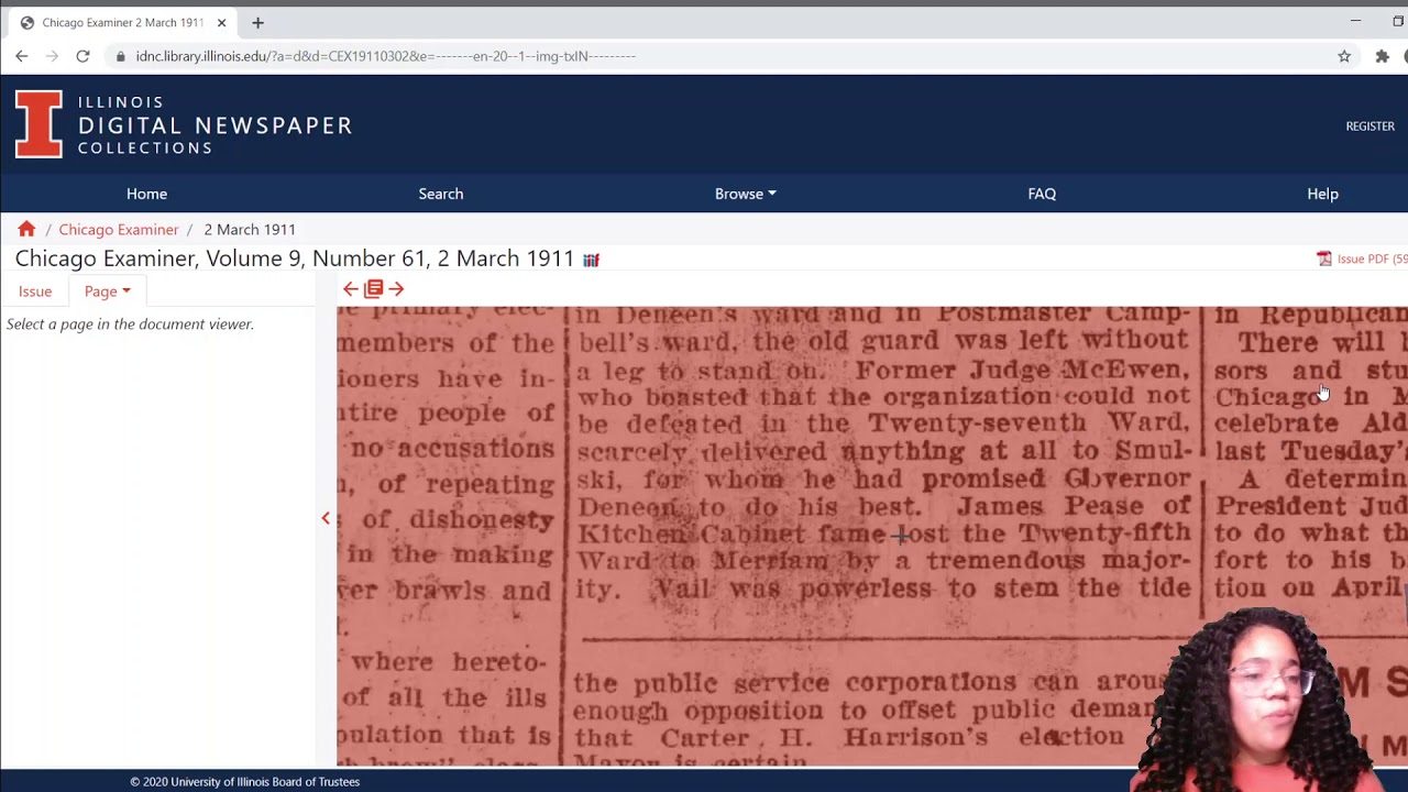 Featured Resource: U of I Digitized Newspapers