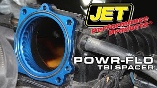 Power-Flo TBI Spacer Fits Select Dodge/Ram/Jeep 5.7/6.4L V8 - video thumbnail 2