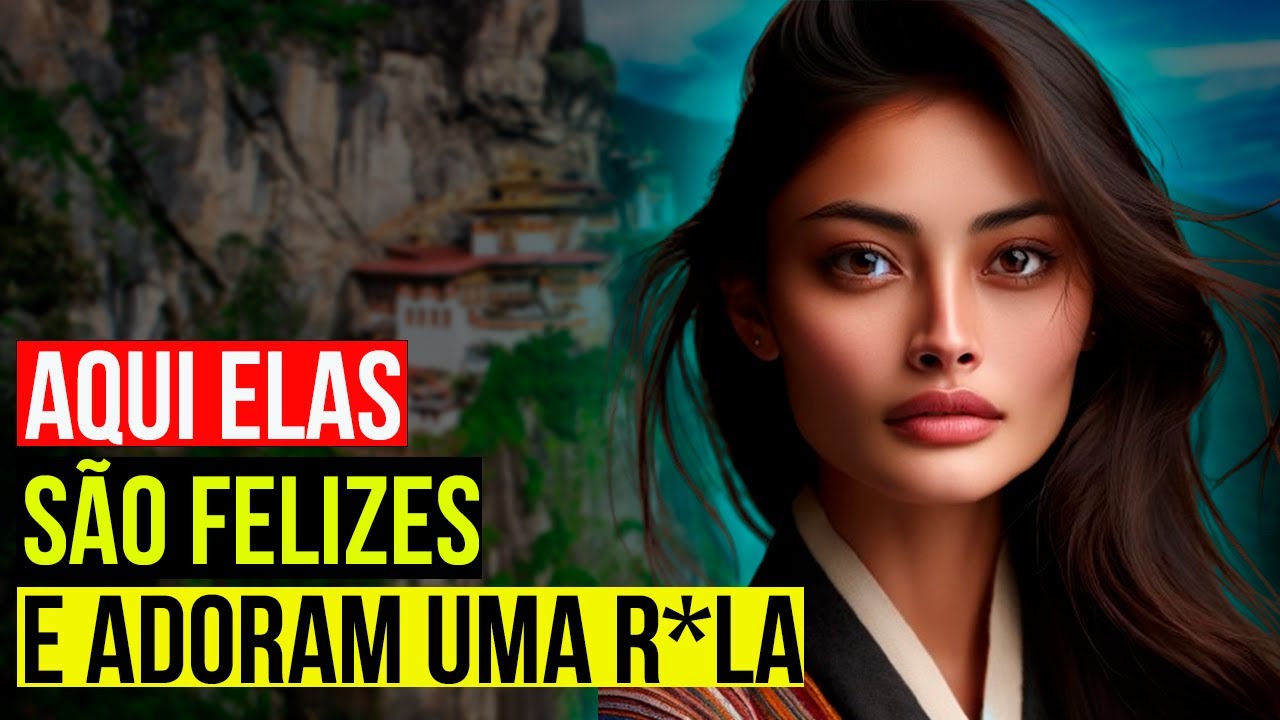 🇧🇹 O País mais ISOLADO e ESTRANHO do Mundo?? Eles vivem na ESCURIDÃO e ainda se Consideram FELIZES 😢