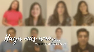 A começar em mim | Vocal Livre (cover español) Haya más amor… y que comience en mi!