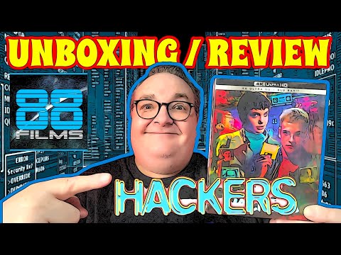 Hackers 4k Unboxing & Review from 88 Films 