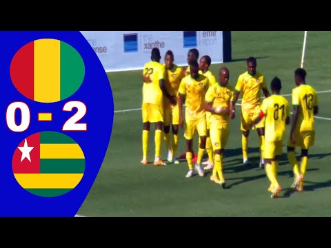 Guinée vs Togo 0 - 2 : Résumé de la rencontre : (05/06/2021)