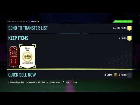 FUT champs rewards + Ligue1 TOTS Red Pick FIFA22