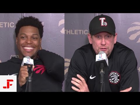 RAPTORS VS SIXERS NBA PLAYOFFS PRACTICE GAME 2 | KYLE LOWRY & NICK NURSE | NBA SOUND | 04.28.2019