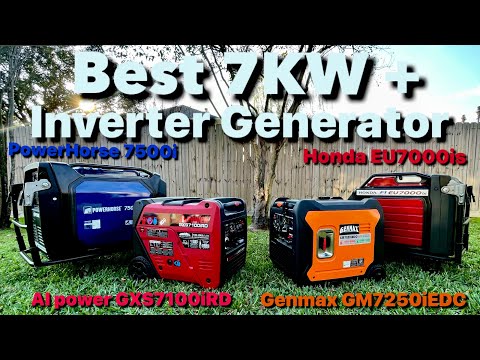 Best 7000 Watts Inverter Generator Honda Powerhorse AI Power Genmax