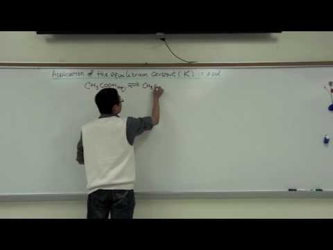 [HD] Chemical Equilibrium: Application of the Equilibrium Constant (K) in Acid - Part I