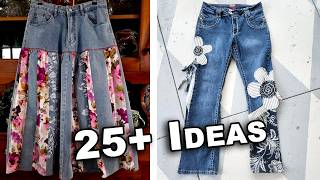 Budget-Friendly Fashion From Old Denim Jeans 👖 | 25+ DIY Sewing Ideas