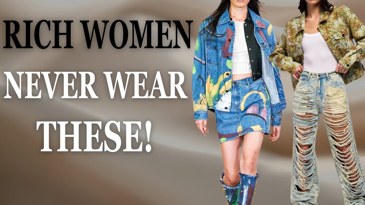 25 Things Old Money Women NEVER Wear