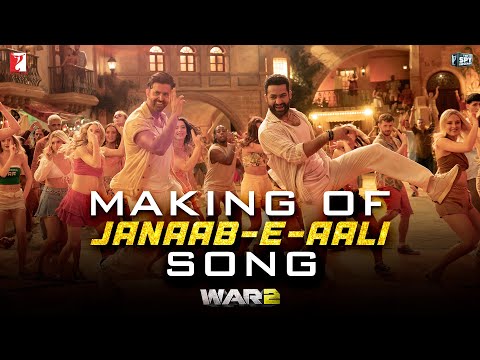 Making of Janaab-e-Aali Song | War 2 | Hrithik Roshan, NTR | Pritam, Sachet T, Saaj B, Amitabh B