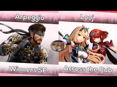 Arpeggio (Snake) vs. Looj (Pyra/Mythra) | Across the Pub 1 | Smash Ultimate Winners SF