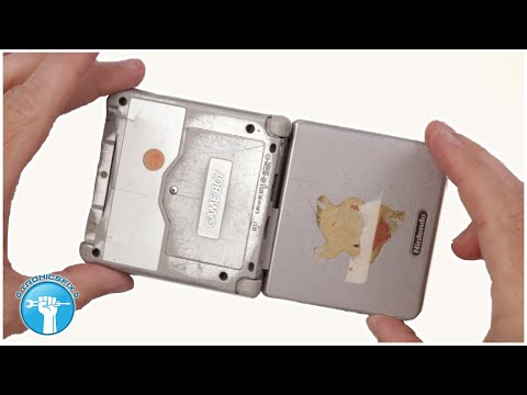 Nintendo Game Boy Advance SP Restoration