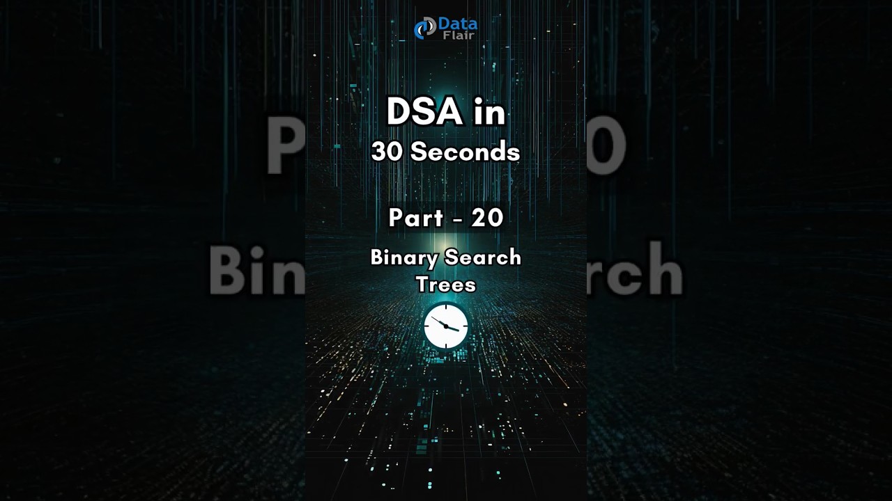 Binary Search Tree in Data Structures #dsa #shorts #technology