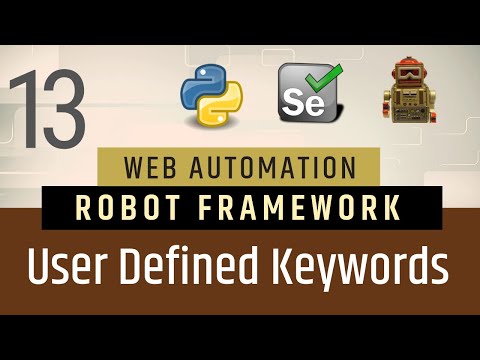 Part1 Introduction to Robot Framework Environment Setup Selenium with Python