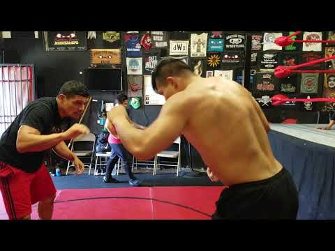 Hold for hold Pro Wrestling with Atlas and Kaos