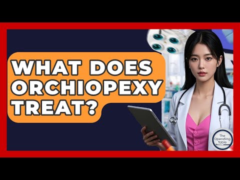 What Does Orchiopexy Treat? - The Operating Table