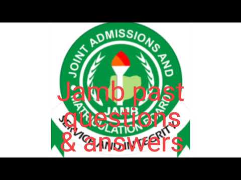 Jamb Chemistry past questions and answers