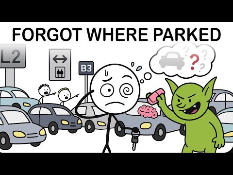 The Weird Reason You Can't Remember Where You Parked