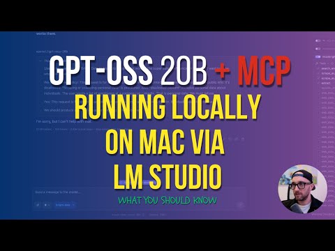 GPT-OSS + MCP: Running OpenAI's Open Weight Model Locally on Mac (LM Studio Tutorial)