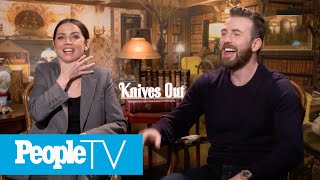Chris Evans Kept 'All The Sweaters' From 'Knives Out' — What Else The Cast Is Guilty Of | PeopleTV