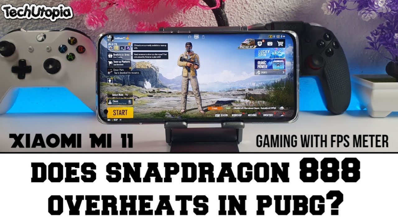 Does Xiaomi Mi 11 overheats with ALL Games?Snapdragon 888 PUBG gaming review HDR UHD 60FPS FPS meter