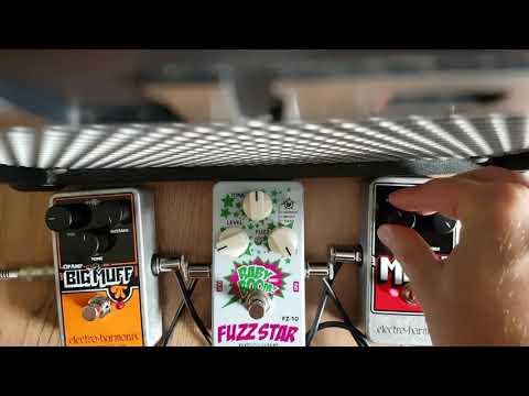 Compared: EHX OpAmp Big Muff X Biyang Fuzz Star X EHX Double Muff