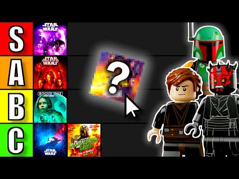 Ranking Every STAR WARS Movie & Show By Their LEGO Sets