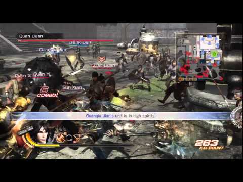 Jin Story Mode Stage 2-3 Battle of Battle of New Hefei Castle Dynasty Warriors 7 HD