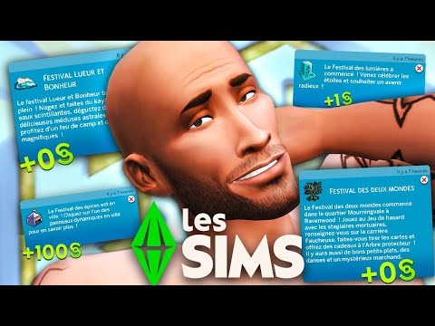 Getting RICH with FESTIVALS (it's SUPER HARD 😭) | Sims 4 Challenge