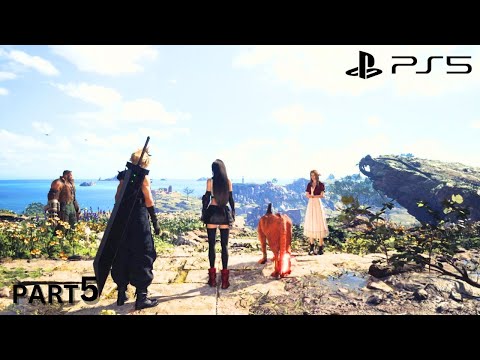 FINAL FANTASY 7 REBIRTH Gameplay Walkthrough Part 5 FULL GAME [2K 60FPS PS5] - No Commentary