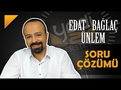 Edat (İlgeç) / Bağlaç / Ünlem - SORU ÇÖZÜMÜ / "YKS-KPSS", Önder Hoca