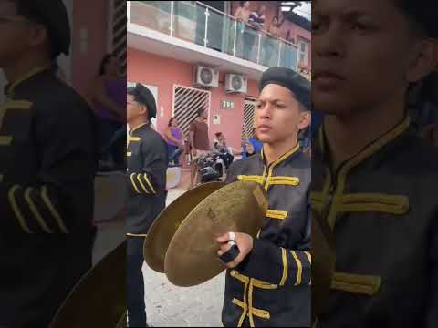 Desfile Cívico Orquestra de Percussão prof Pedro Farias de Cariré em Groaíras 