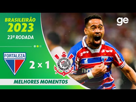 Gols e lances de Fortaleza x Corinthians