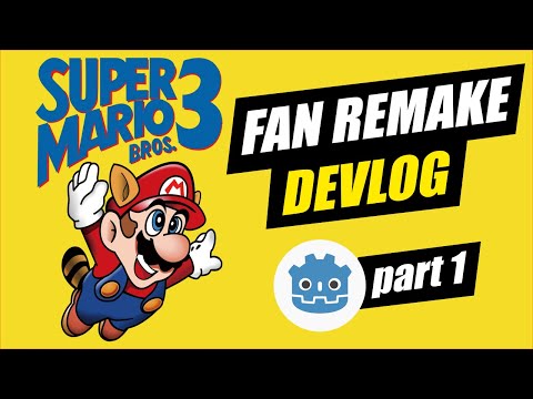 Can I Really Remake Mario 3 in Godot Without Knowing How to Code? (DevLog 1)